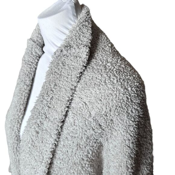 Barefoot Dreams CozyChic shrug Oyster grey s/m small medium - Picture 10 of 10